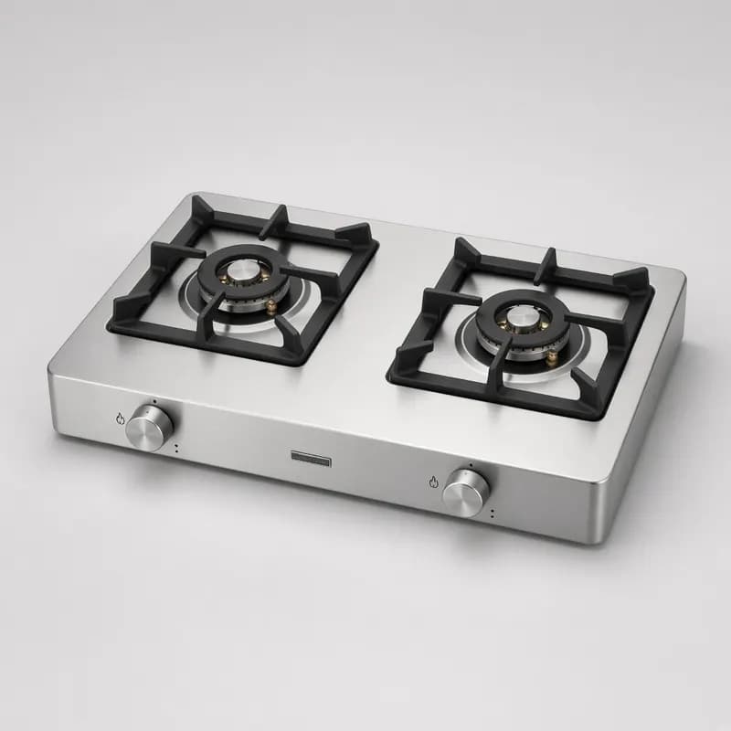 雙灶燃氣灶具